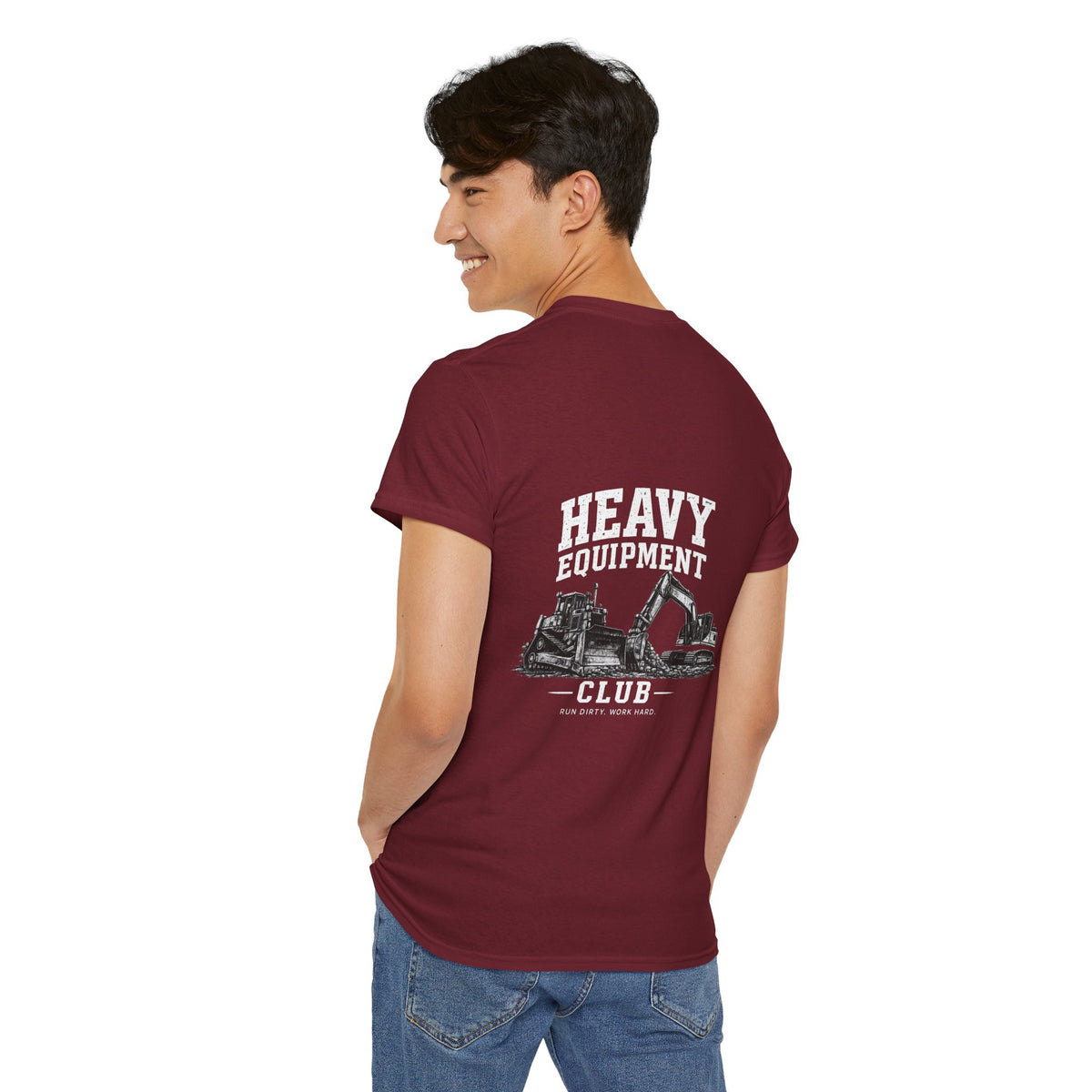 Heavy Equipment Club | Heavyweight Workwear T-Shirt