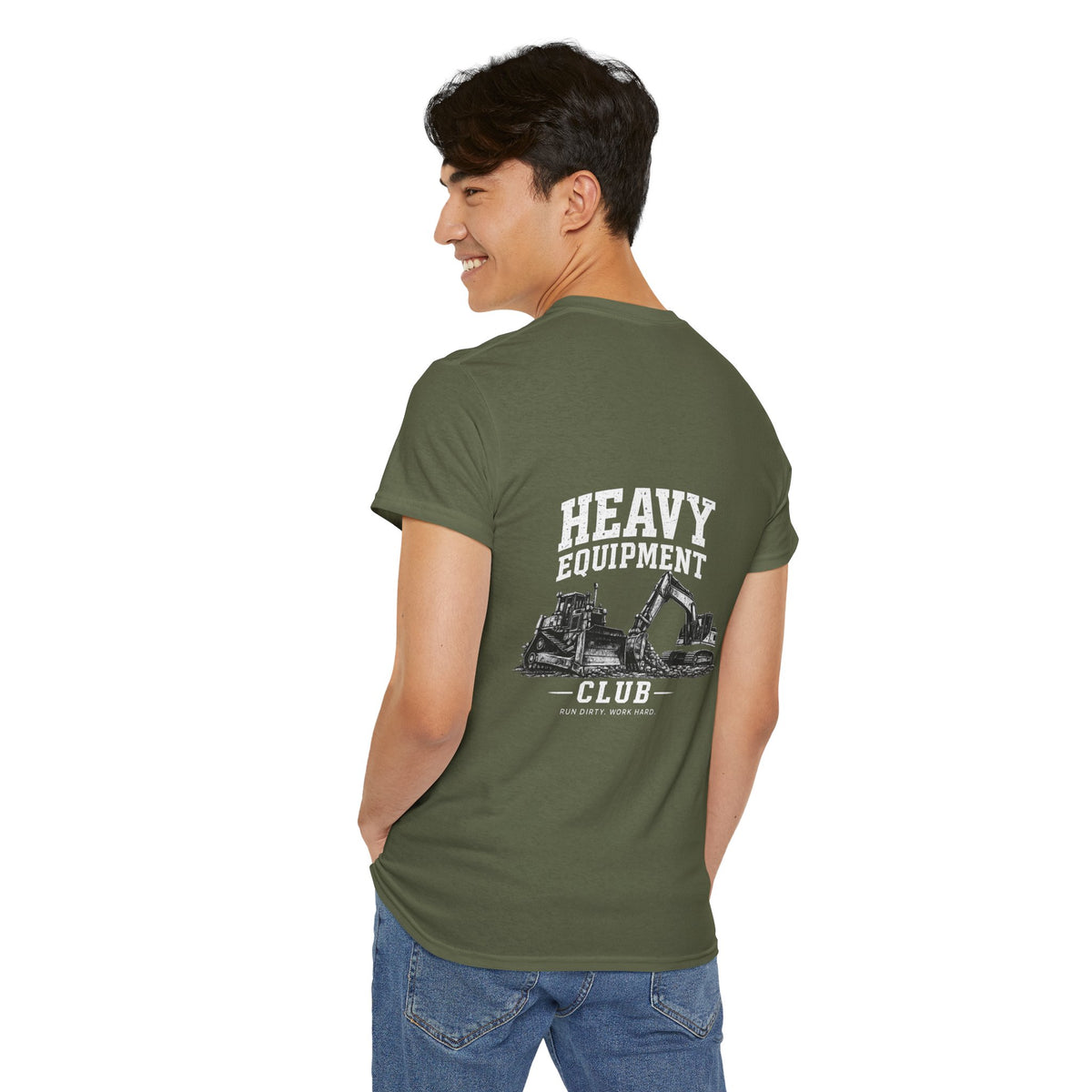 Heavy Equipment Club | Heavyweight Workwear T-Shirt
